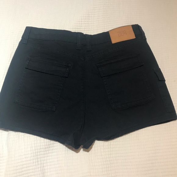 BDG brushed cotton navy structured shorts - Picture 3 of 6